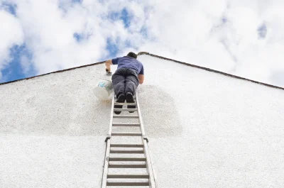 Peinture extérieure au Claon — façades et ravalement